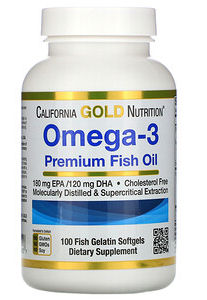 Omega - 3 EFA Fish Oil (100 Softgels)