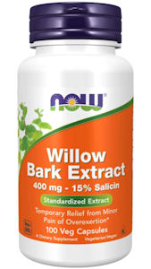 Willow Bark Extract (100 Capsules)