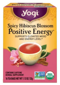 Spicy Hibiscus Blossom Positive Energy Tea (16 Tea Bags)